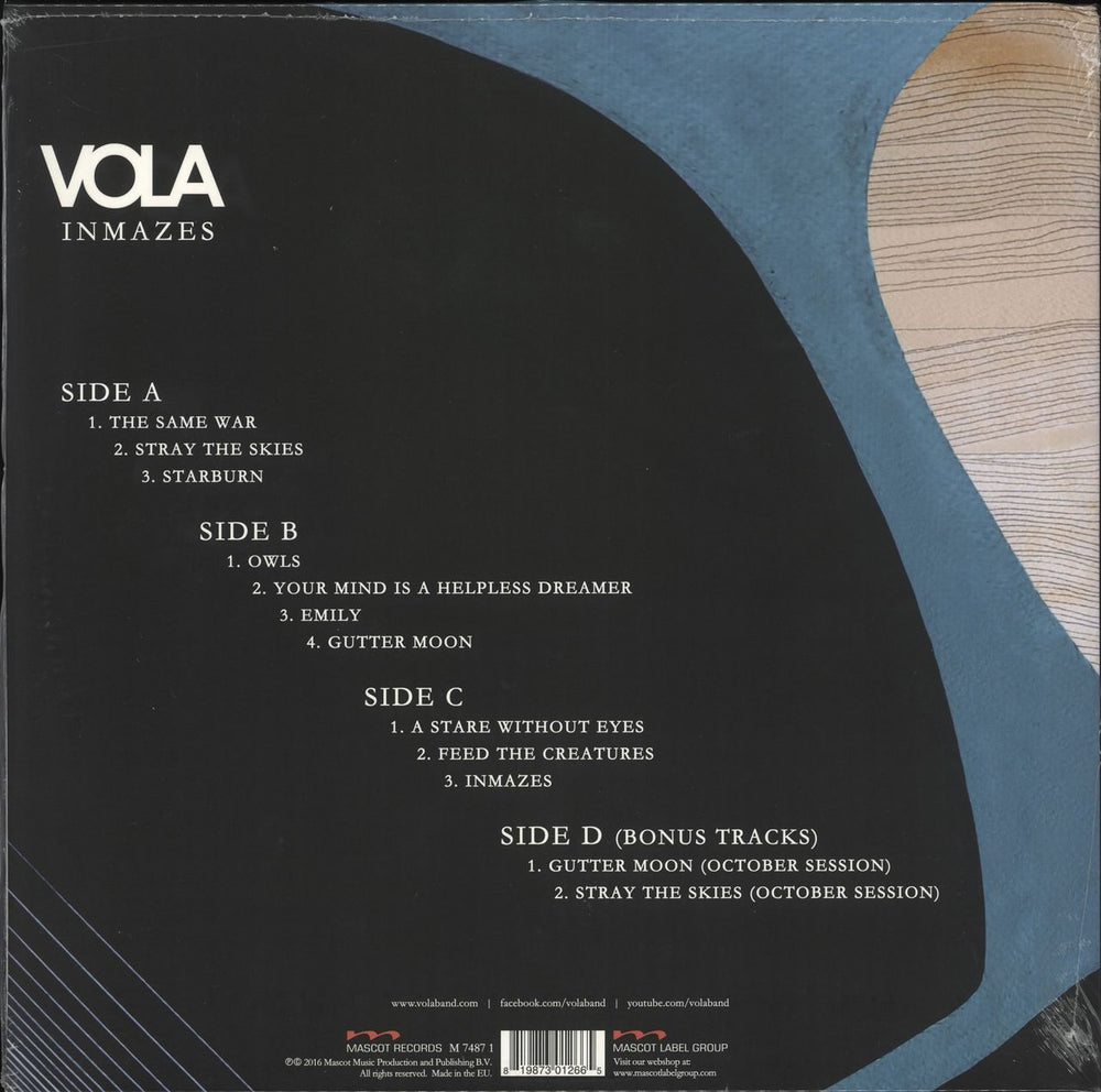 VOLA Inmazes - 180gm - Sealed UK 2-LP vinyl record set (Double LP Album) 819873012665