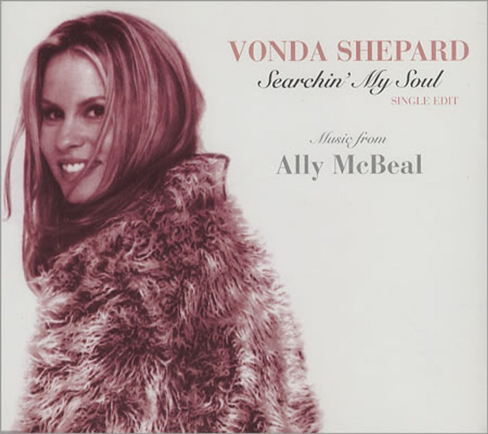 Vonda Shepard Searchin' My Soul UK Promo CD single (CD5 / 5") XPCD2304