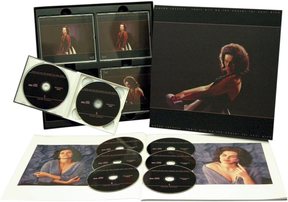 Wanda Jackson Tears Will Be The Chaser For Your Wine German CD Album Box Set BCD16114HI