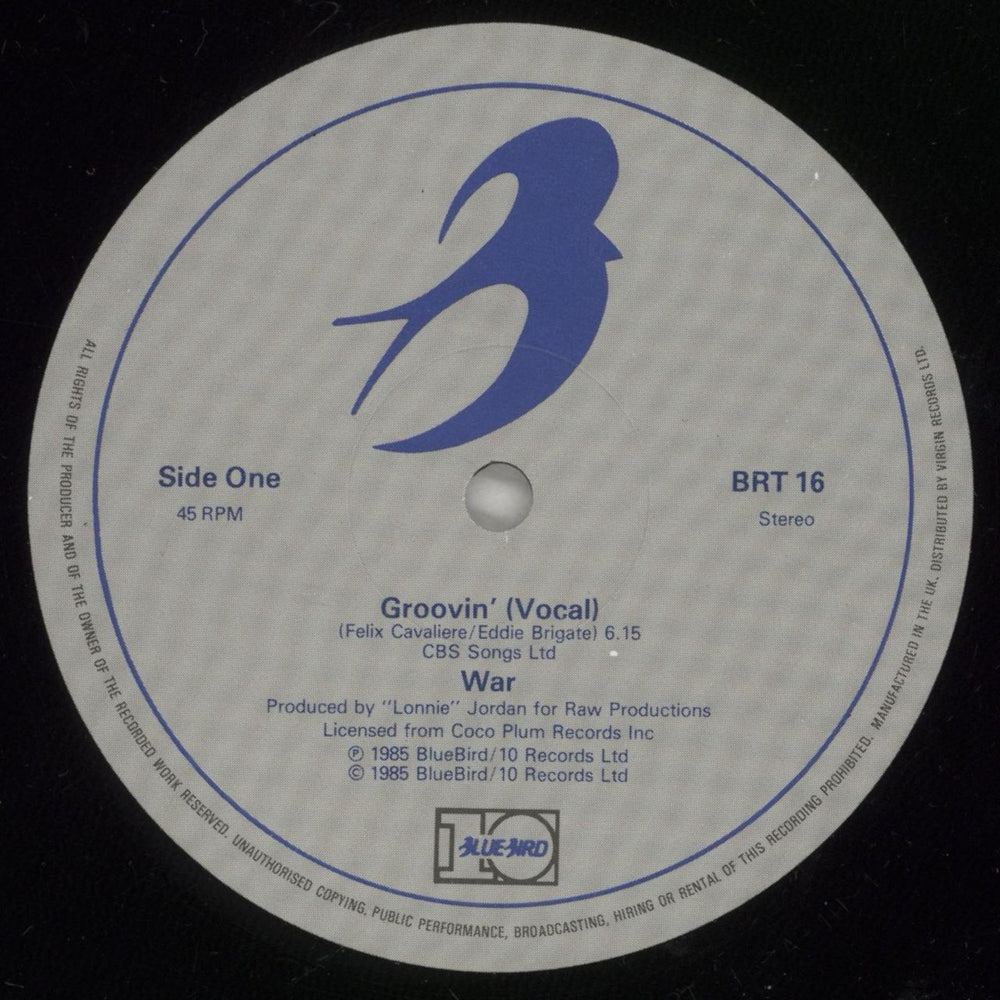 War Groovin' UK 12" vinyl single (12 inch record / Maxi-single) W-R12GR58429
