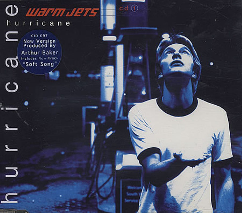 Warm Jets Hurricane UK CD single (CD5 / 5") CID697
