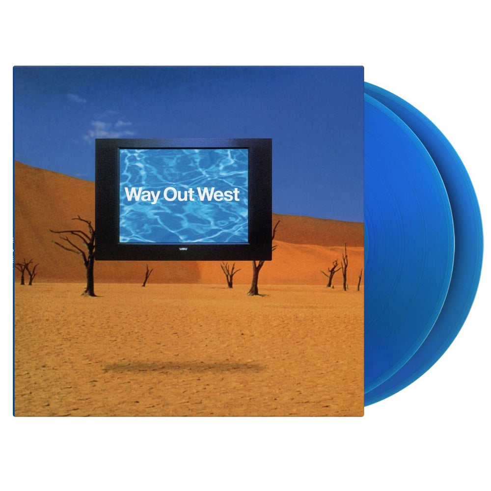 Way Out West Way Out West - Translucent Blue Vinyl 180 Gram UK 2-LP vinyl record set (Double LP Album) MOVLP3852