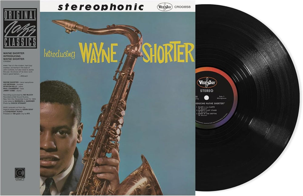 Wayne Shorter Introducing Wayne Shorter - Craft Original Jazz Classics Series 180 Gram - Sealed US vinyl LP album (LP record) CR00858
