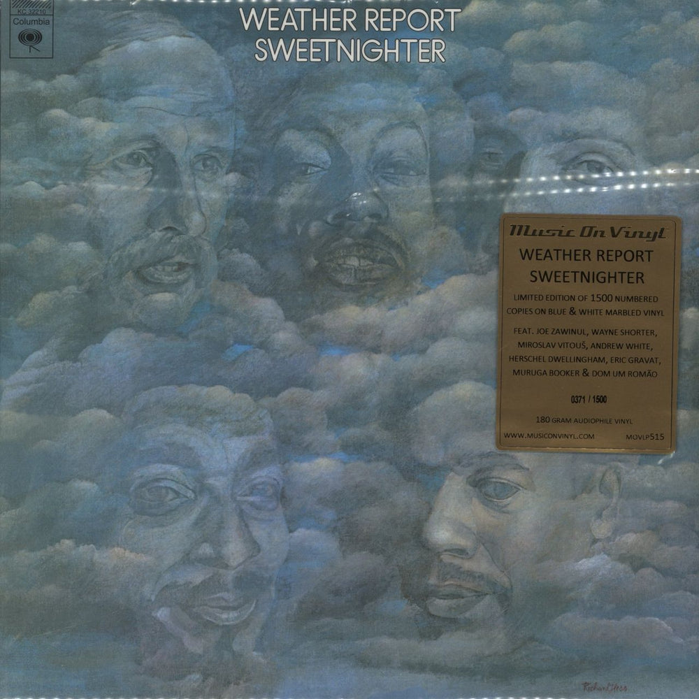 Weather Report Sweetnighter: Remastered - Blue & White Marbled Vinyl US vinyl LP album (LP record) MOVLP515 / KC32210