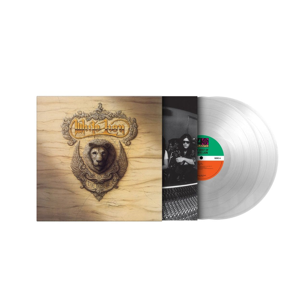 White Lion The Best Of - Crystal Clear Vinyl 180 Gram - Numbered Edition UK 2-LP vinyl record set (Double LP Album) WHT2LTH869447