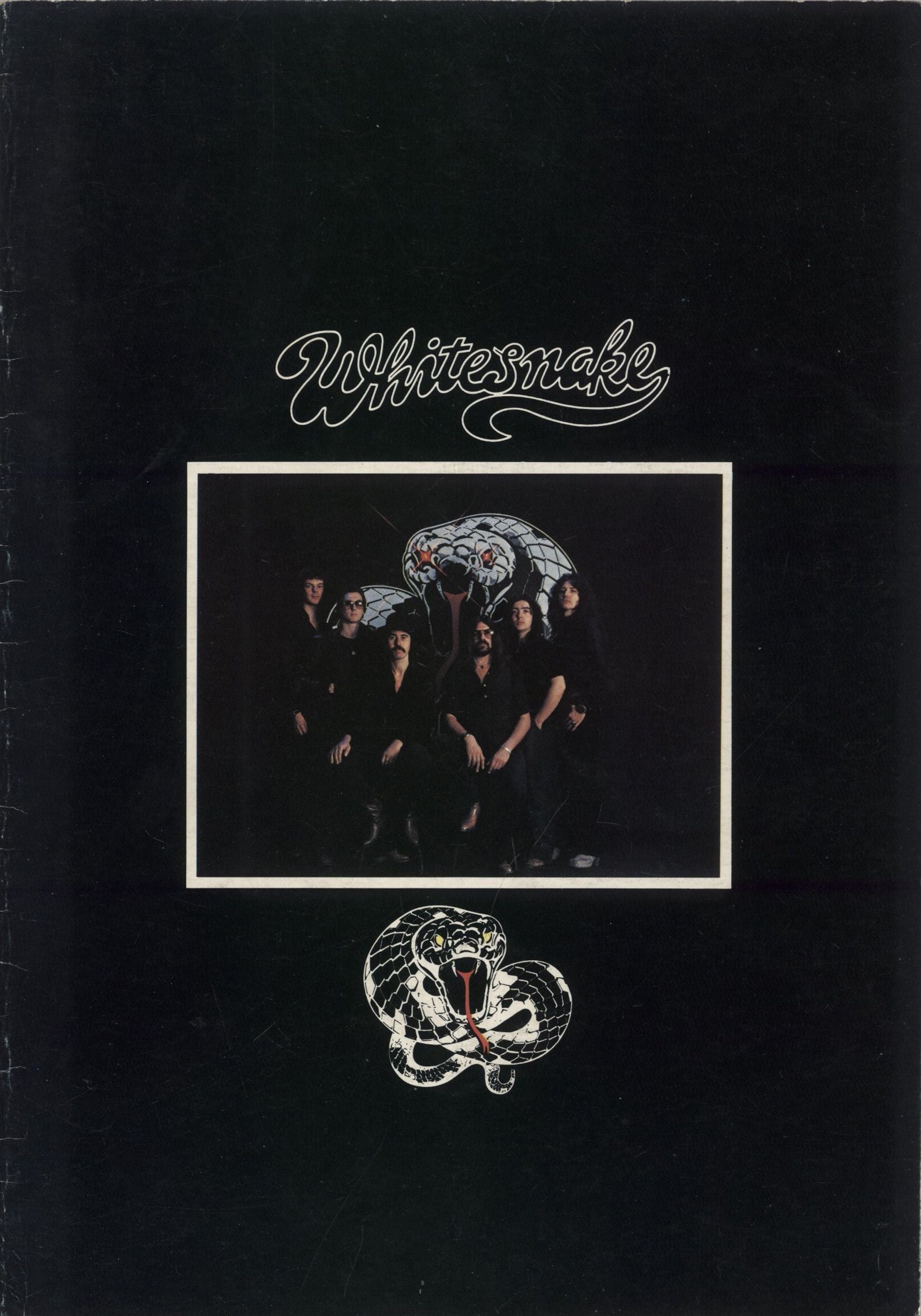 Whitesnake '78 Tour UK tour programme TOUR PROGRAMME