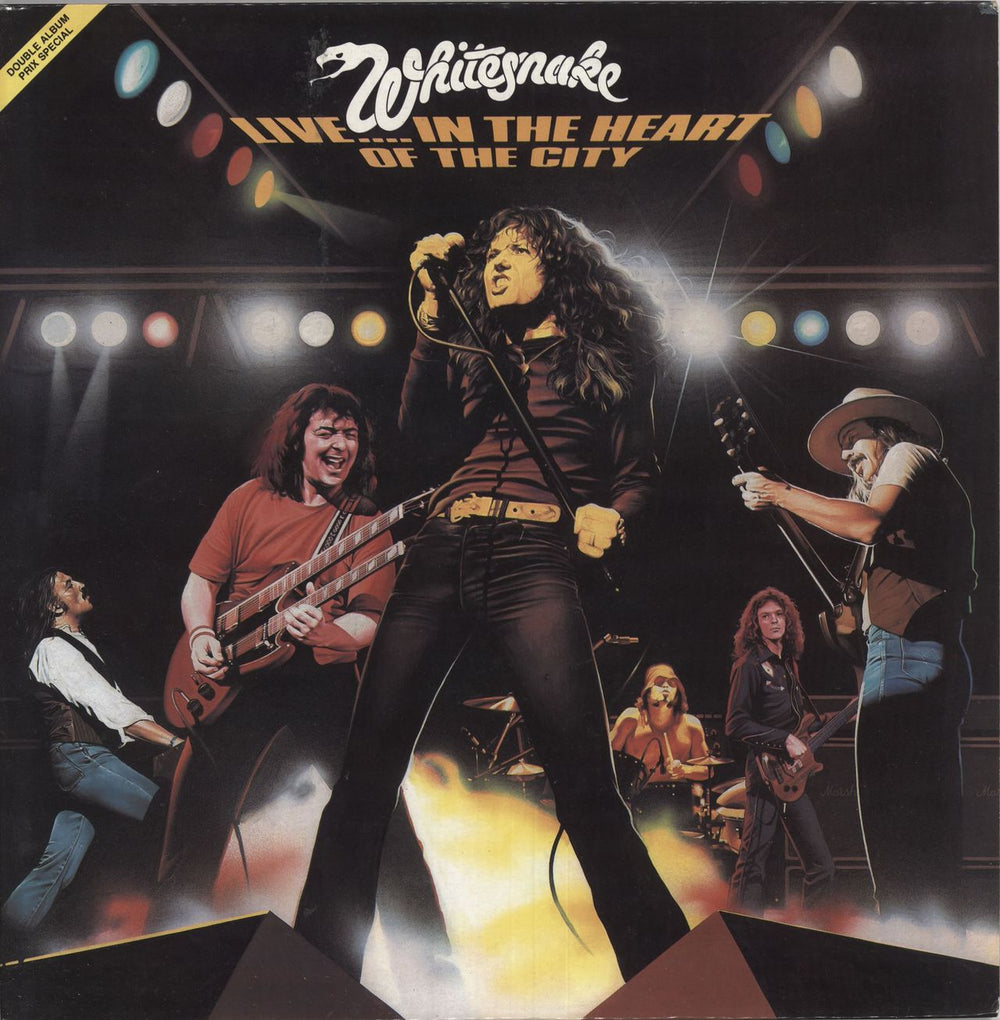 Whitesnake Live... In The Heart Of The City French 2-LP vinyl record set (Double LP Album) 67.637