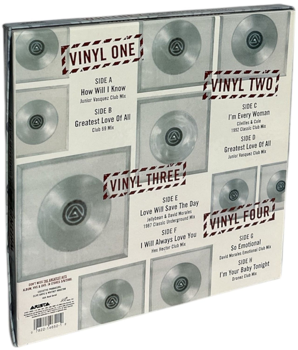 Whitney Houston The Unreleased Mixes US Vinyl Box Set