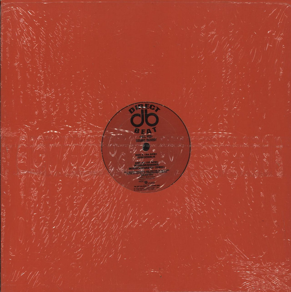 Will Webb Cosmic Driveby US 12" vinyl single (12 inch record / Maxi-single)