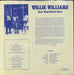 Willie Williams Raw Unpolluted Soul US vinyl LP album (LP record)