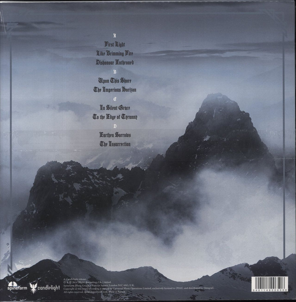 Winterfylleth The Imperious Horizon - White Vinyl - Sealed UK 2-LP vinyl record set (Double LP Album) 5401148006506