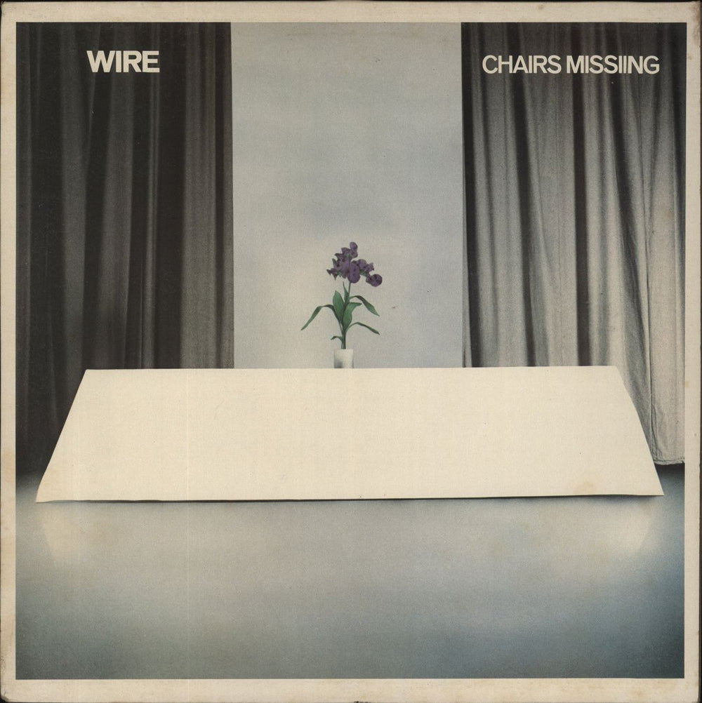 Wire Chairs Missing - 1st - VG UK vinyl LP album (LP record) SHSP4093