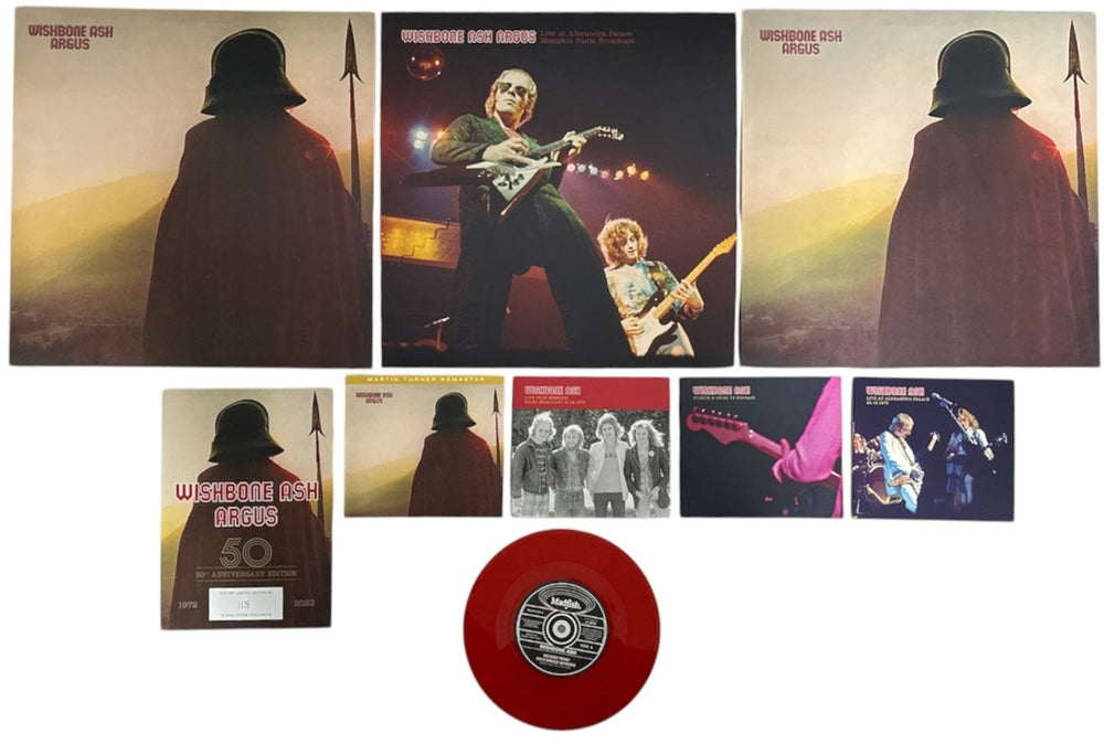 Wishbone Ash Argus - Delux Edition UK Vinyl Box Set WSHVXAR860931