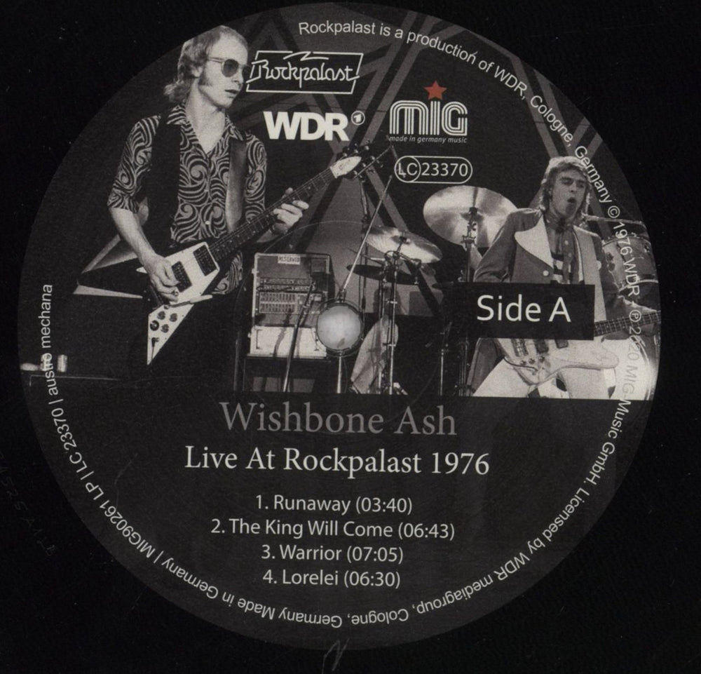 Wishbone Ash Live At Rockpalast 1976 German 2-LP vinyl record set (Double LP Album) WSH2LLI840160