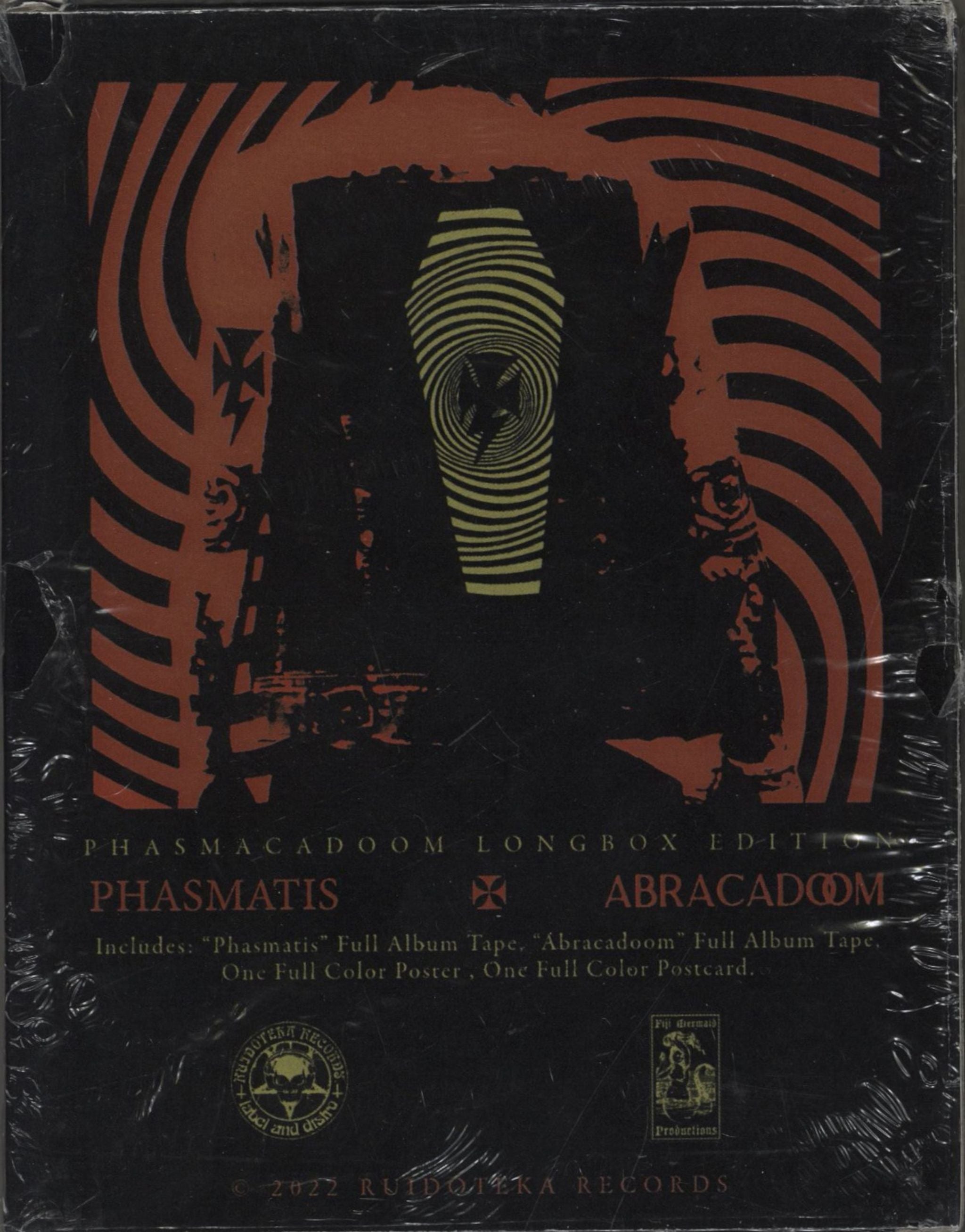 Wizard Master Phasmacadoom - Sealed Argentinean Cassette Box
