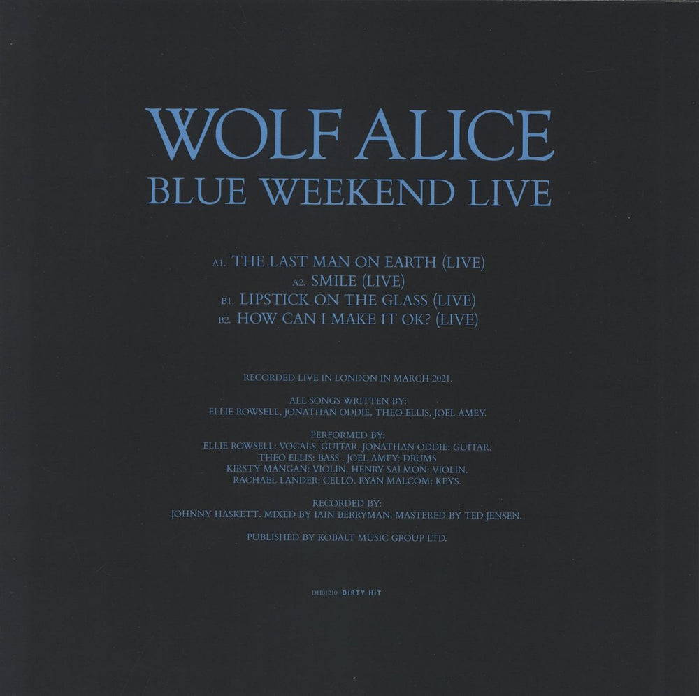 Wolf Alice Blue Weekend Live EP - EX UK 12" vinyl single (12 inch record / Maxi-single) 5060257962570