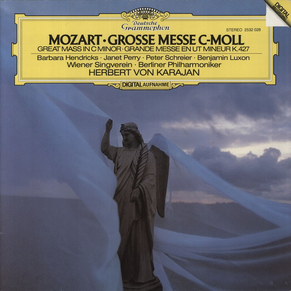 Wolfgang Amadeus Mozart Mozart: Grosse Messe C-moll = Great Mass In C Minor, K. 427 German vinyl LP album (LP record) 2532028