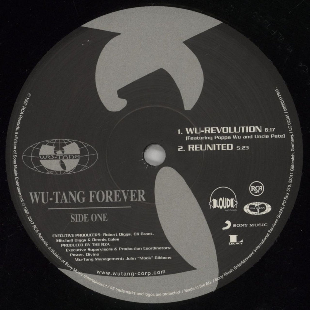 Wu-Tang Clan Wu-Tang Forever - 180g UK 4-LP vinyl album record set WUT4LWU861205