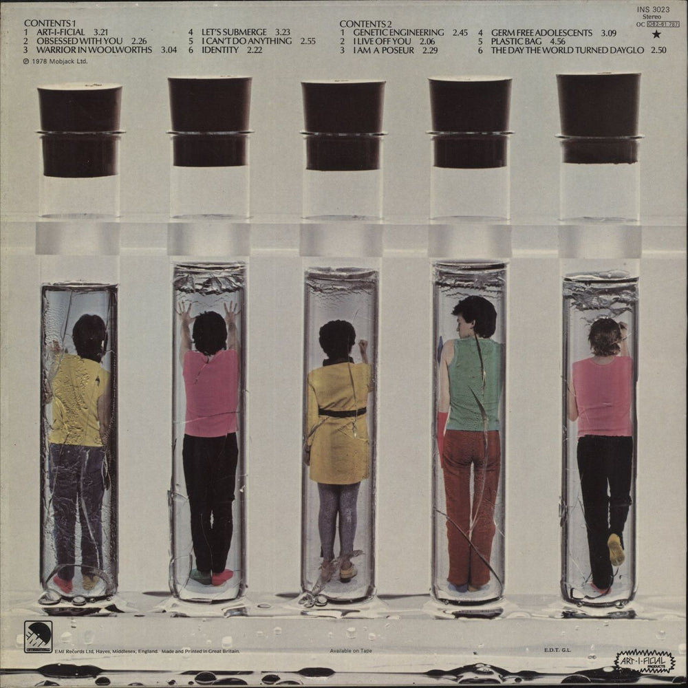 X-Ray Spex Germfree Adolescents - 1st - EX UK vinyl LP album (LP record)