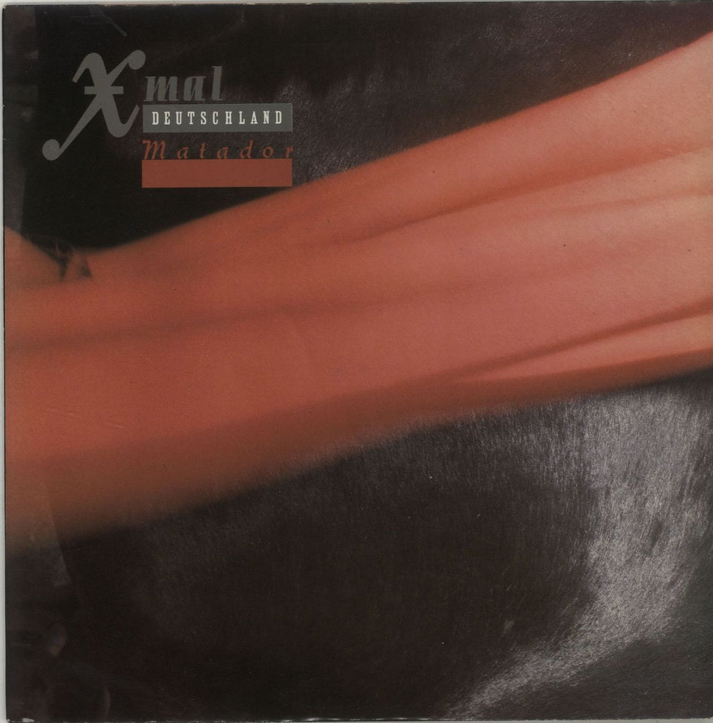 Xmal Deutschland Matador UK 7" vinyl single (7 inch record / 45) XMAL1