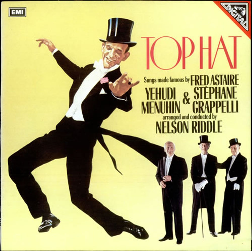 Yehudi Menuhin & Stéphane Grappelli Top Hat UK vinyl LP album (LP record) EMD5539