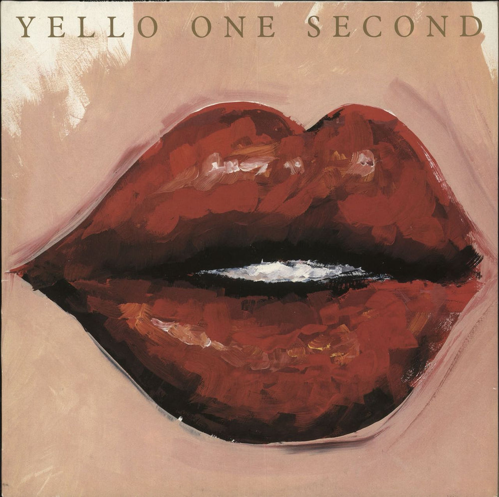 Yello One Second UK vinyl LP album (LP record) MERH100