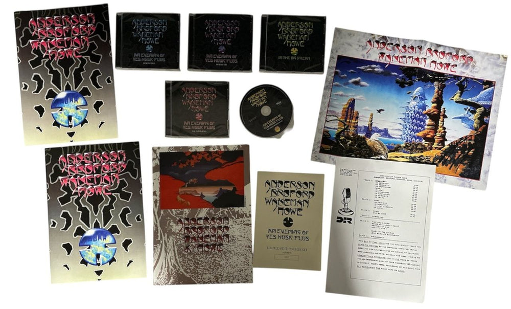 Yes An Evening Of Yes Music Plus US CD Album Box Set YESDXAN876167