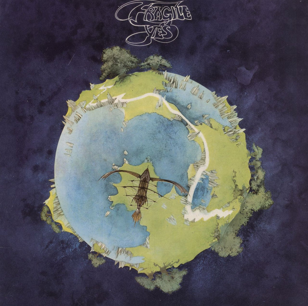 Yes Fragile French vinyl LP album (LP record) 50009