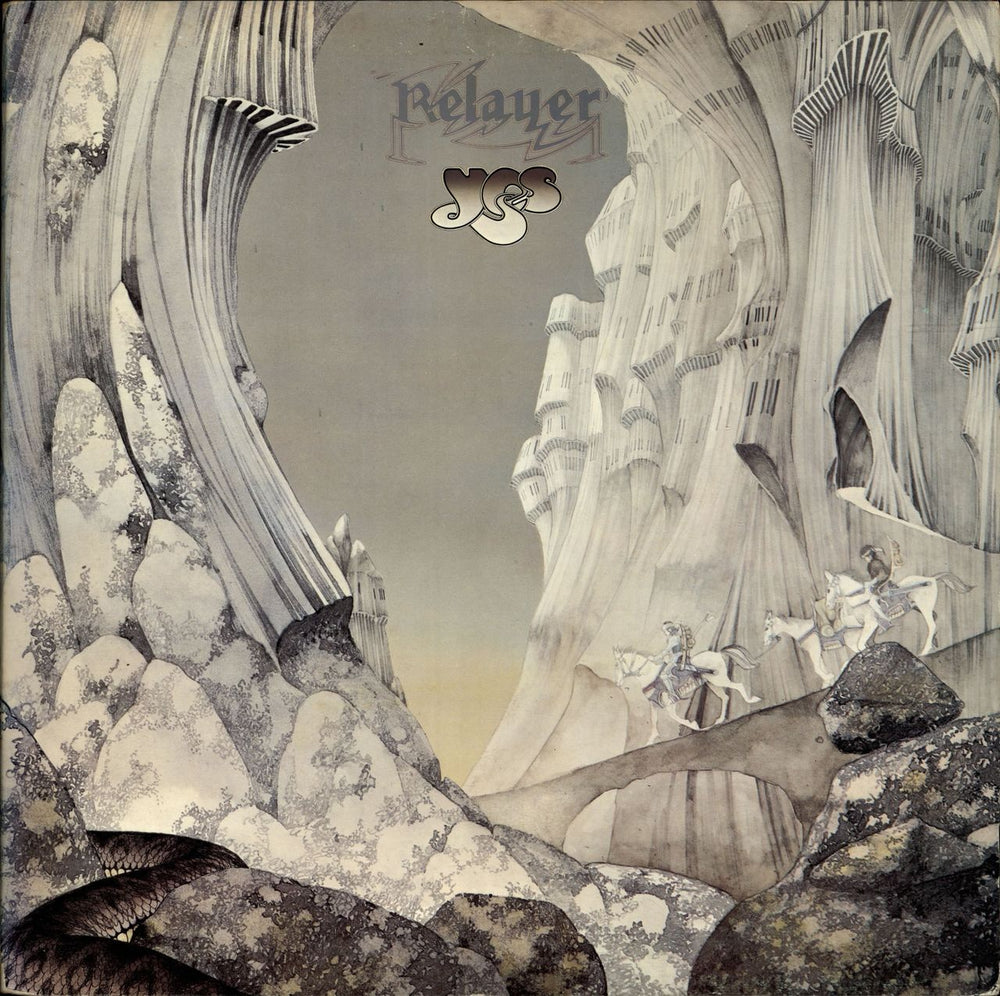 Yes Relayer - 1st - EX UK vinyl LP album (LP record) K50096