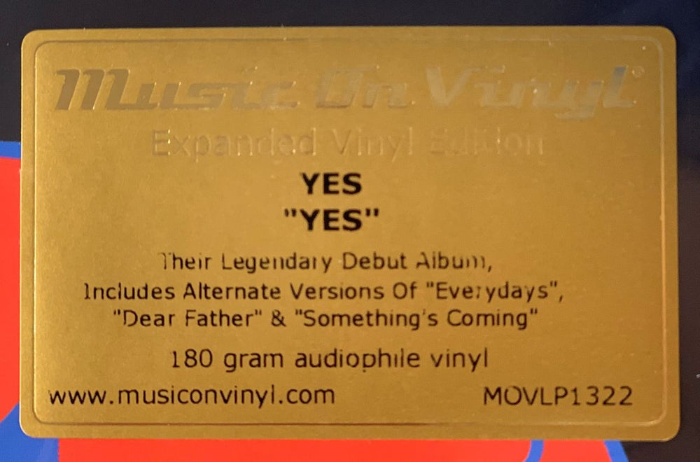 Yes Yes - Expanded Edition - 180 Gram Vinyl UK 2-LP vinyl record set (Double LP Album) 8718469538126