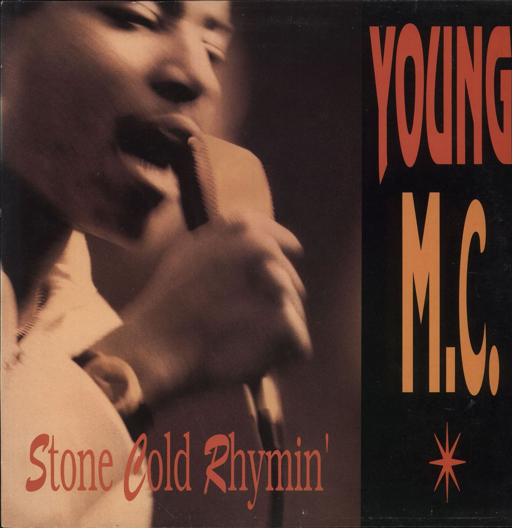 Young MC Stone Cold Rhymin' UK vinyl LP album (LP record) BRLP540