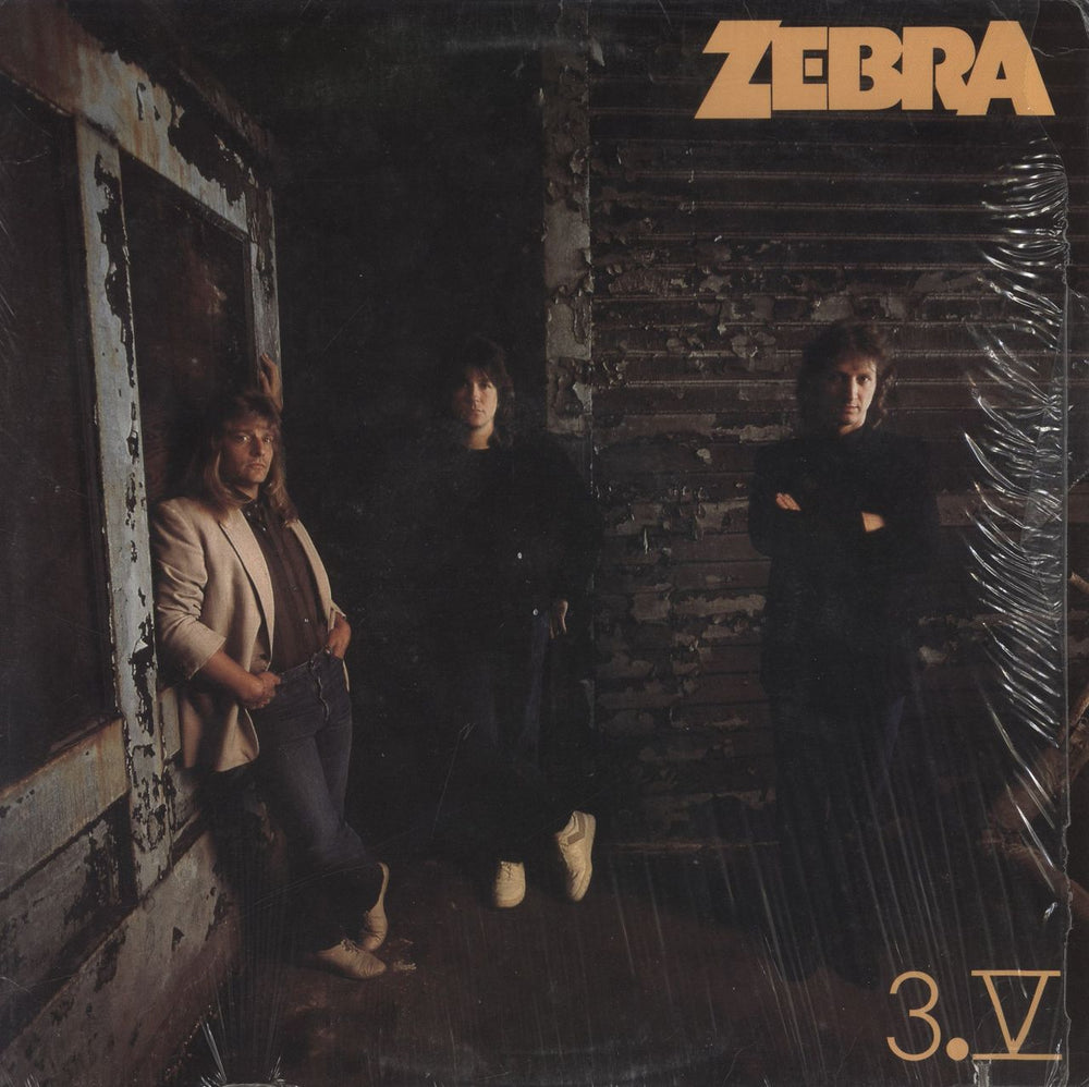 Zebra 3.V - Shrink US vinyl LP album (LP record) 81692-1