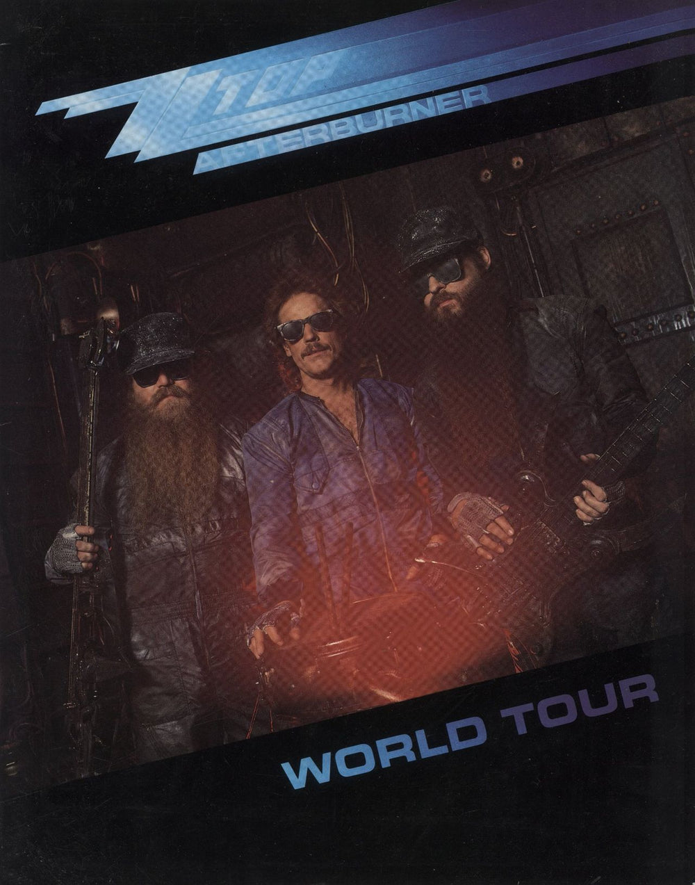 ZZ Top Afterburner World Tour UK tour programme TOUR PROGRAMME