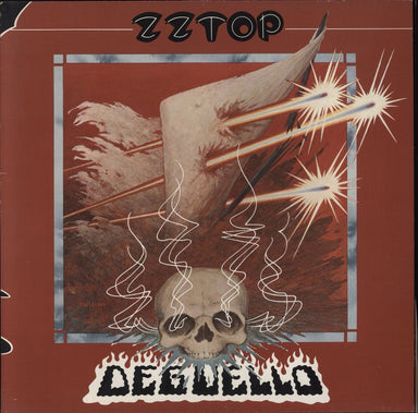 ZZ Top Degüello UK vinyl LP album (LP record) K56701