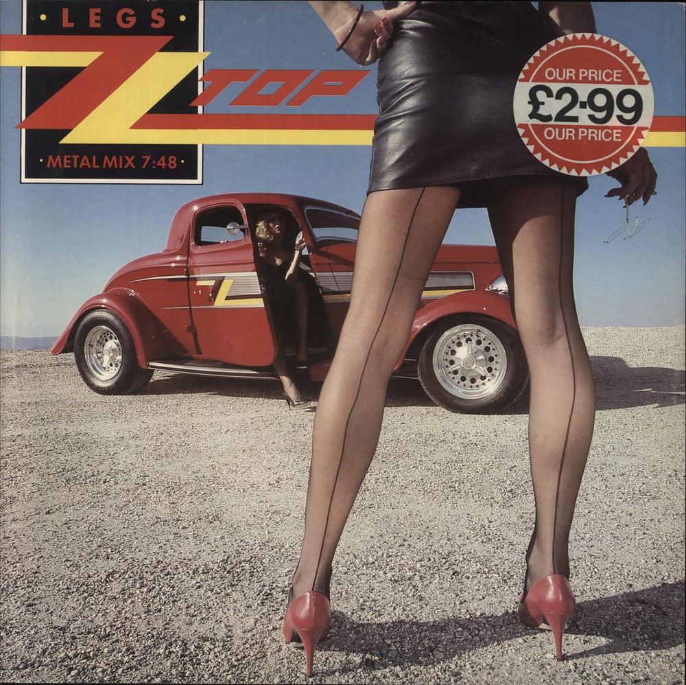 ZZ Top Legs UK 12" vinyl single (12 inch record / Maxi-single) W9272T