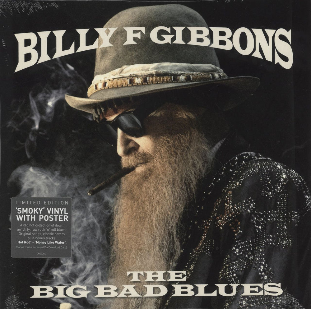 ZZ Top The Big Bad Blues - Smoky Vinyl - Sealed UK vinyl LP album (LP record) 00888072086753