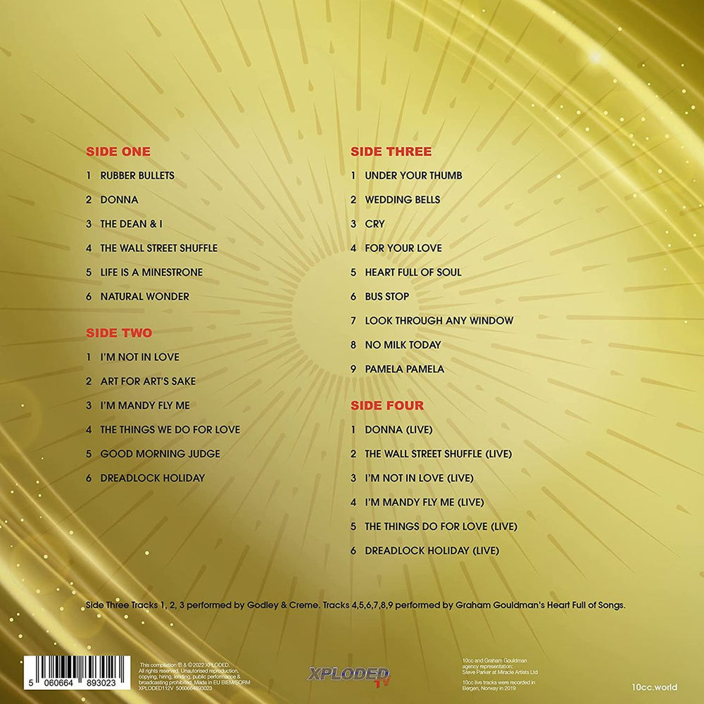 10cc The Things We Do For Love: The Ultimate Hits And Beyond - Sealed UK 2-LP vinyl record set (Double LP Album) 10C2LTH790641