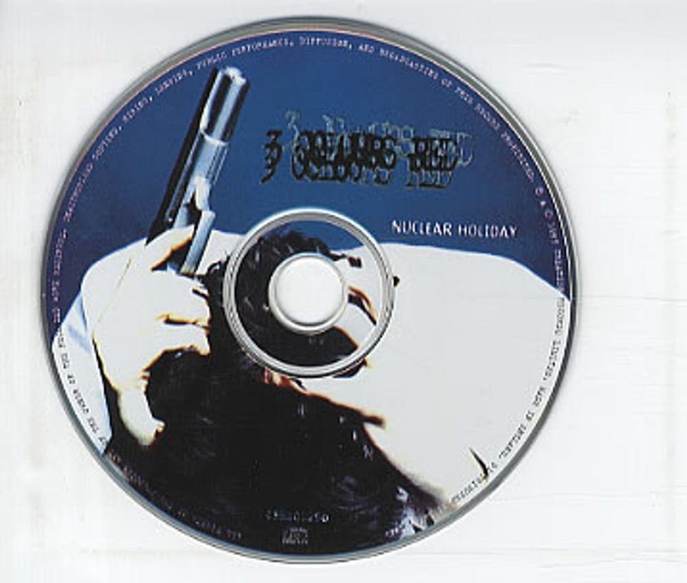 3 Colours Red Nuclear Holiday UK CD single (CD5 / 5") 3CRC5NU90244