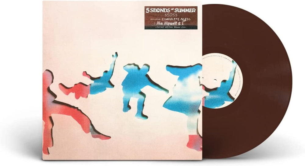 5 Seconds Of Summer 5SOS5 - Brown Vinyl - Sealed UK vinyl LP album (LP record) 4050538800210