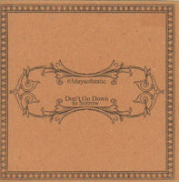 65Daysofstatic Don't Go Down To Sorrow UK CD single (CD5 / 5") MONO30