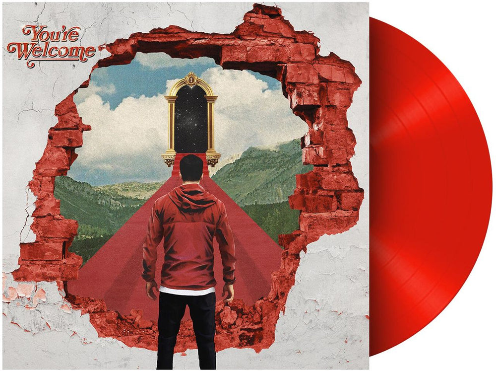 A Day To Remember You're Welcome - Apple Red Vinyl - Sealed UK vinyl LP album (LP record) O70LPYO767582