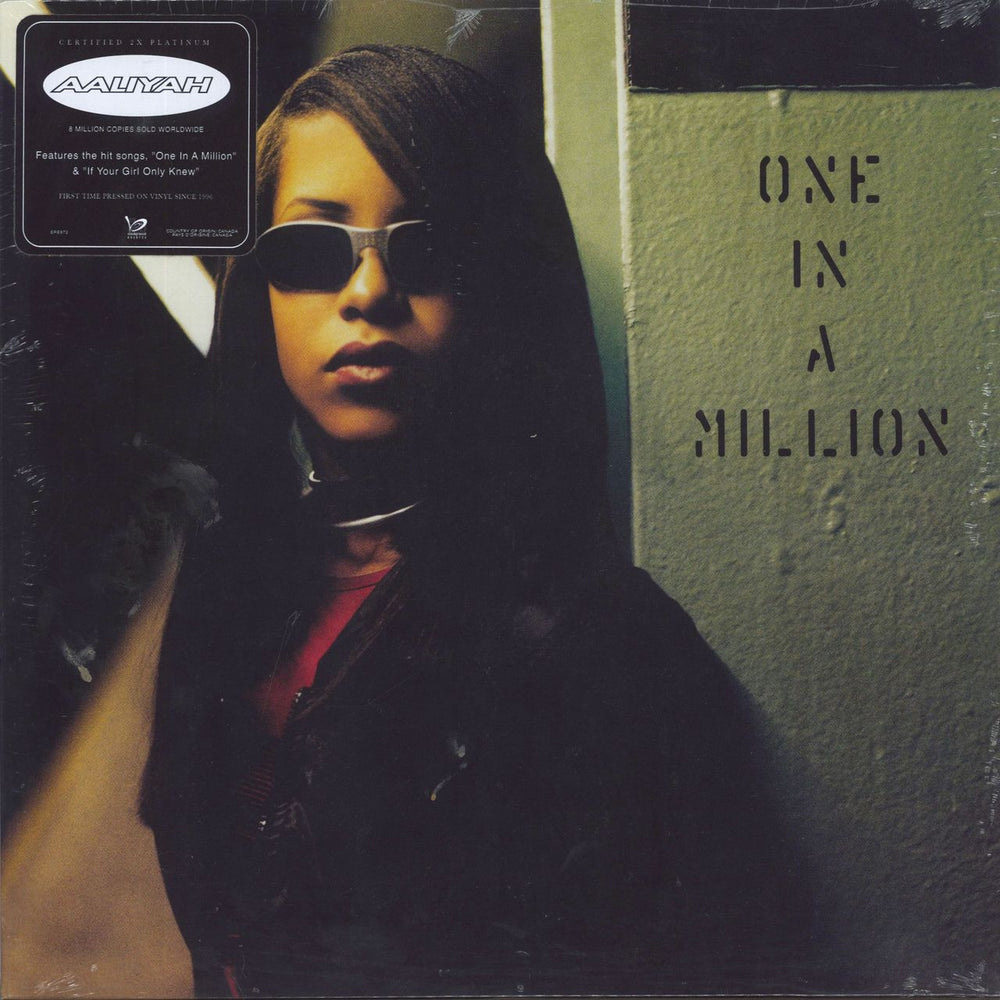 Aaliyah One In A Million - Sealed Canadian 2-LP vinyl record set (Double LP Album) ERE672