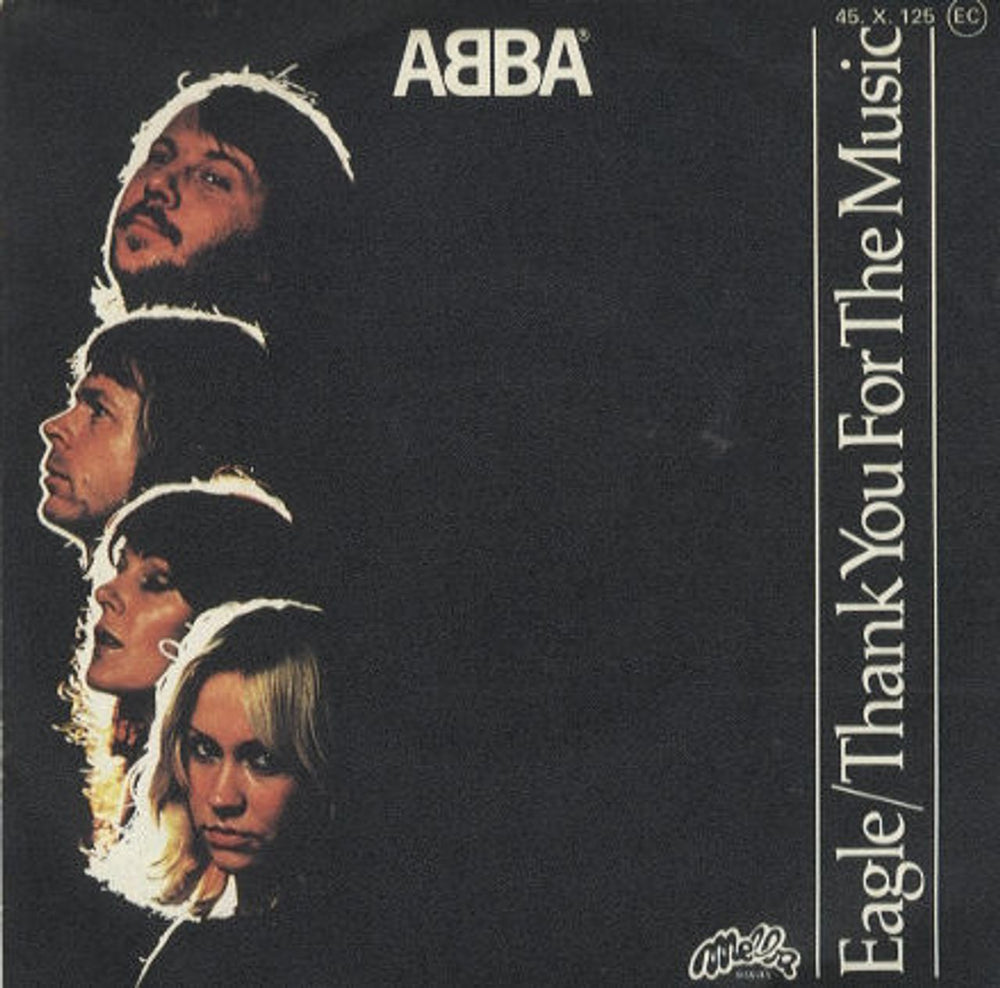 Abba Eagle French 7" vinyl single (7 inch record / 45) 45.X.125