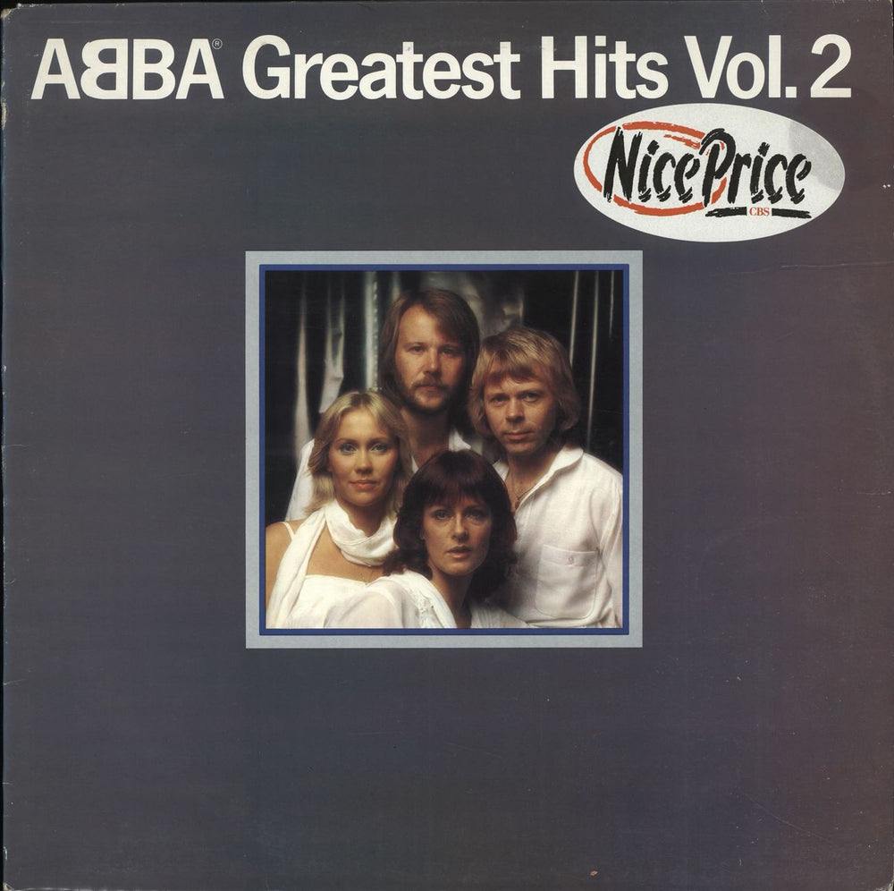 Abba Greatest Hits Vol. 2 UK vinyl LP album (LP record) 4509151