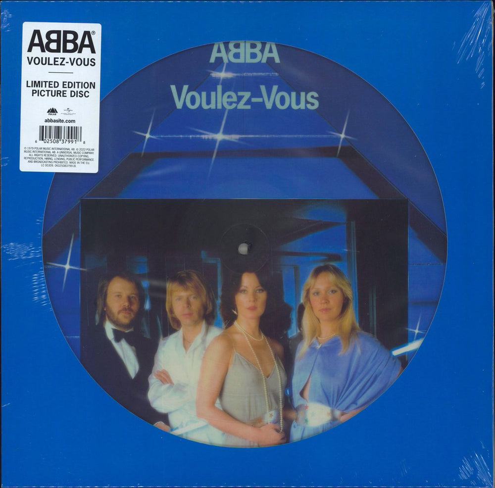 Abba Voulez-Vous - Sealed UK picture disc LP (vinyl picture disc album) 0602508379918