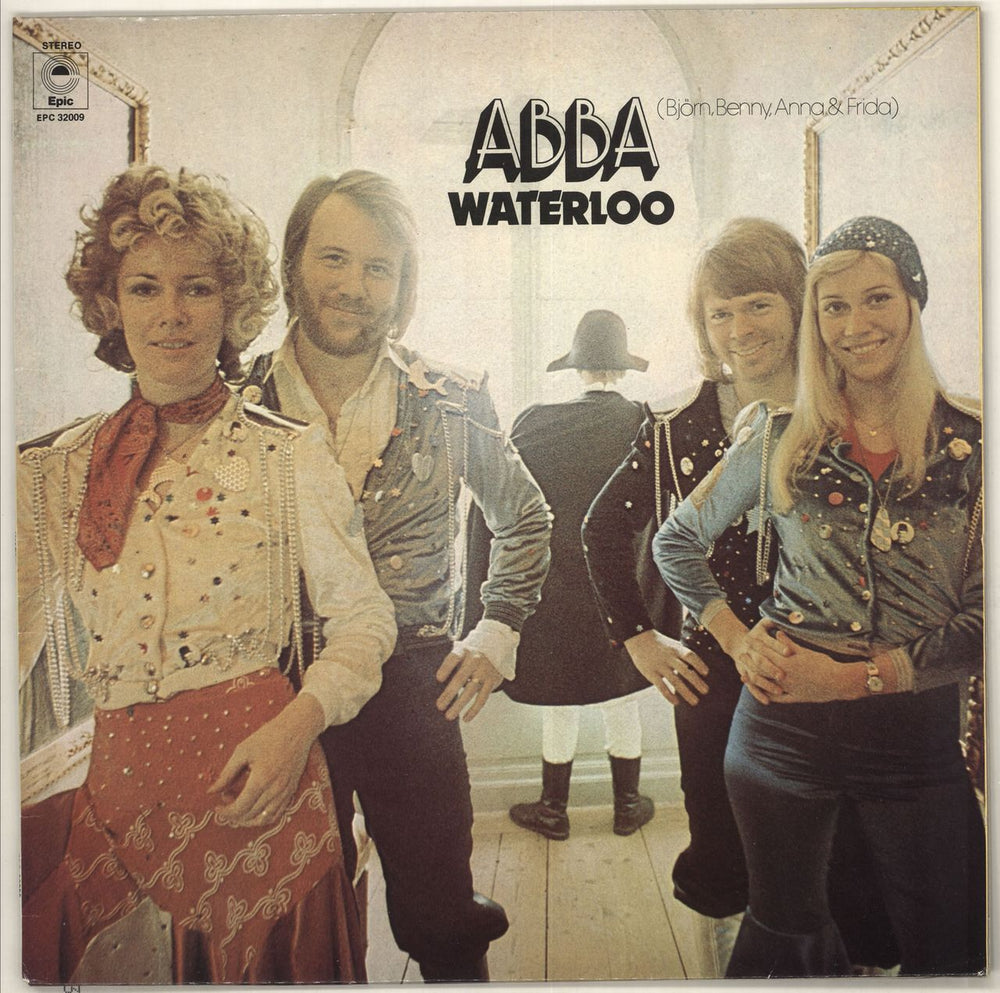 Abba Waterloo - 3rd UK vinyl LP album (LP record) EPC32009