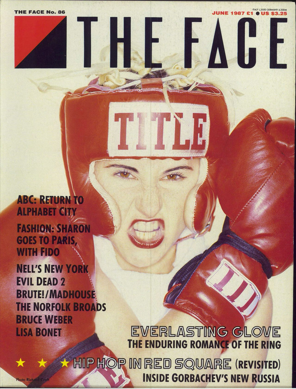 ABC The Face - June 1987 UK magazine JUNE 87