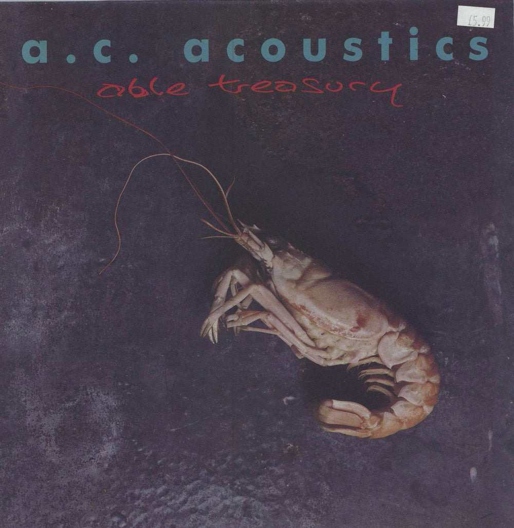 AC Acoustics Able Treasury UK 10" vinyl single (10 inch record) ELM21MLP
