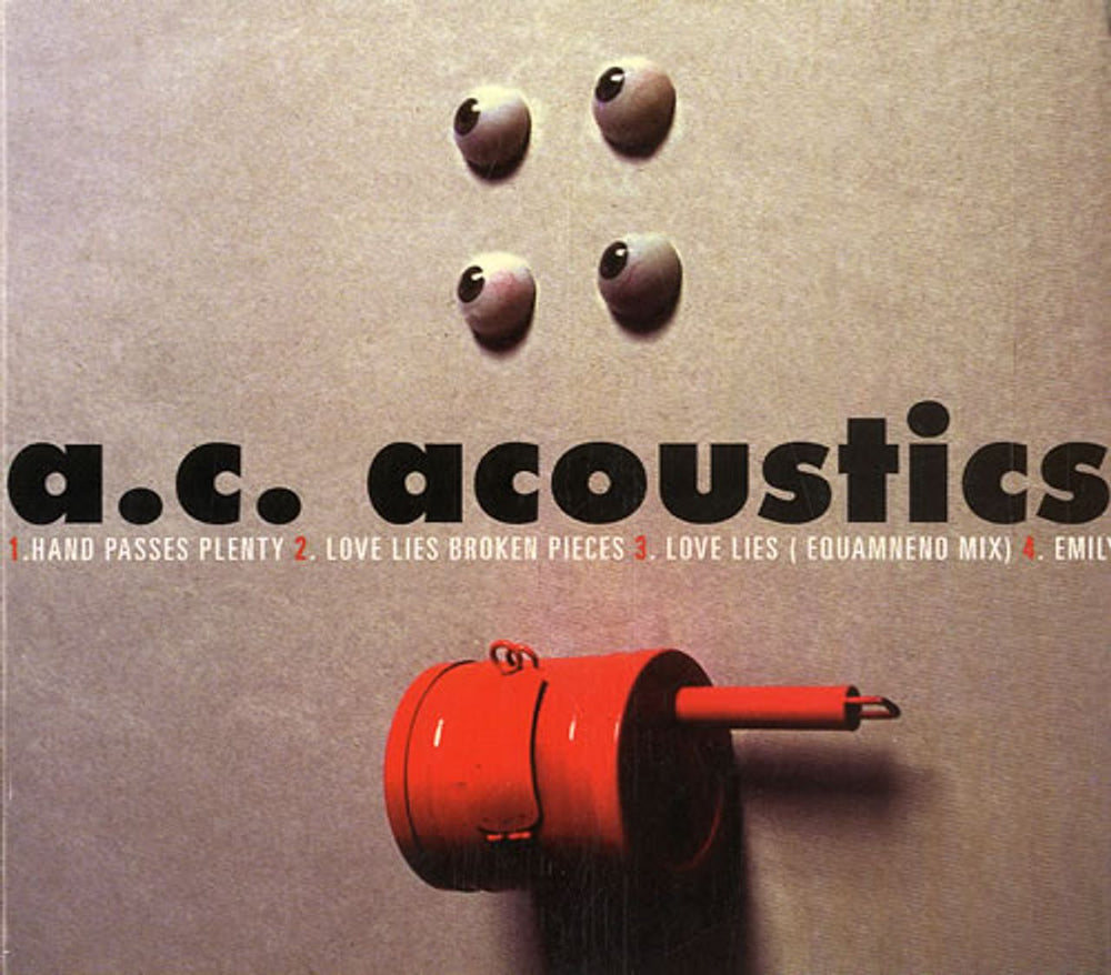 AC Acoustics Hand Passes Plenty UK CD single (CD5 / 5") ELM25CD