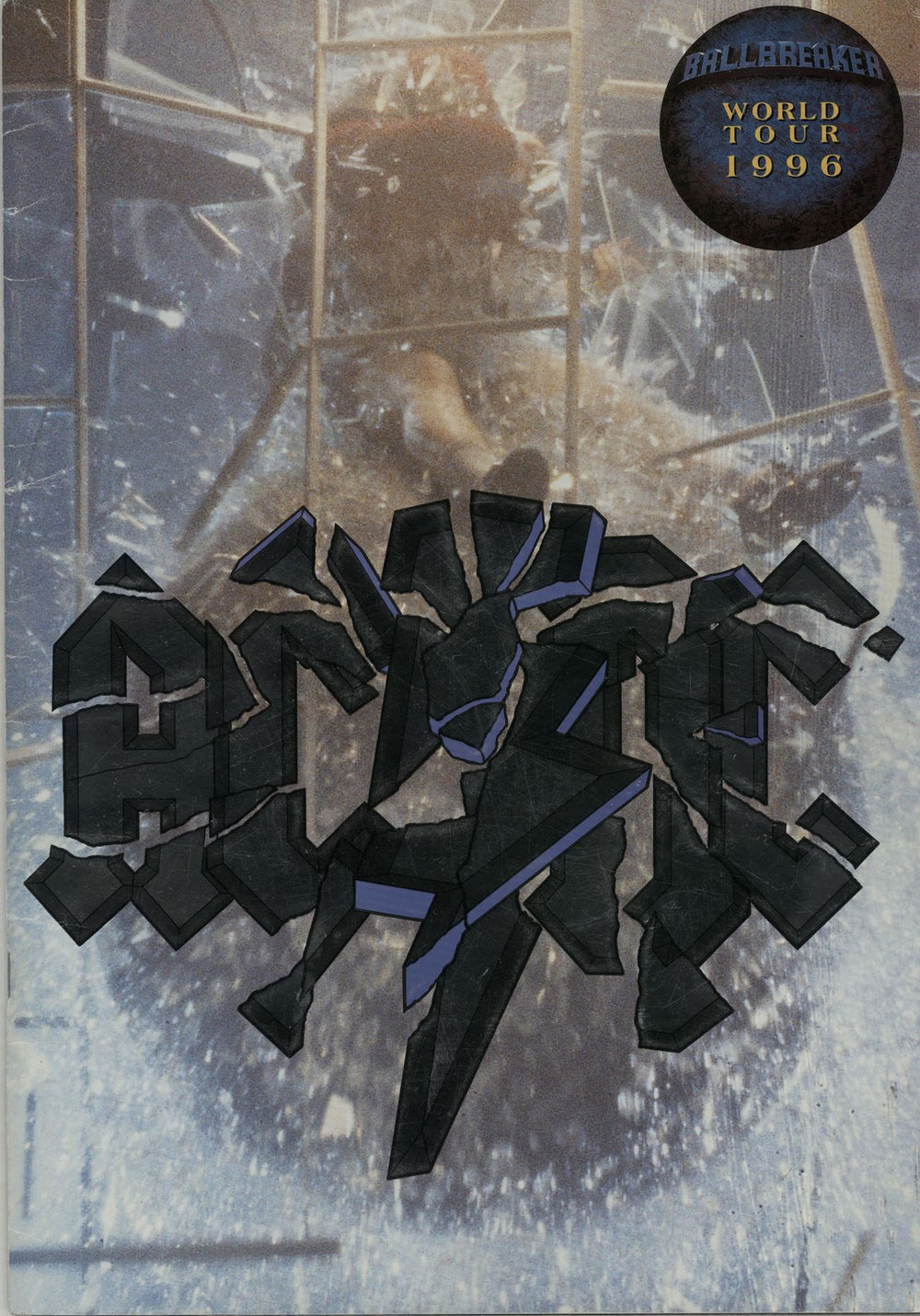 AC/DC Ballbreaker World Tour 1996 UK tour programme